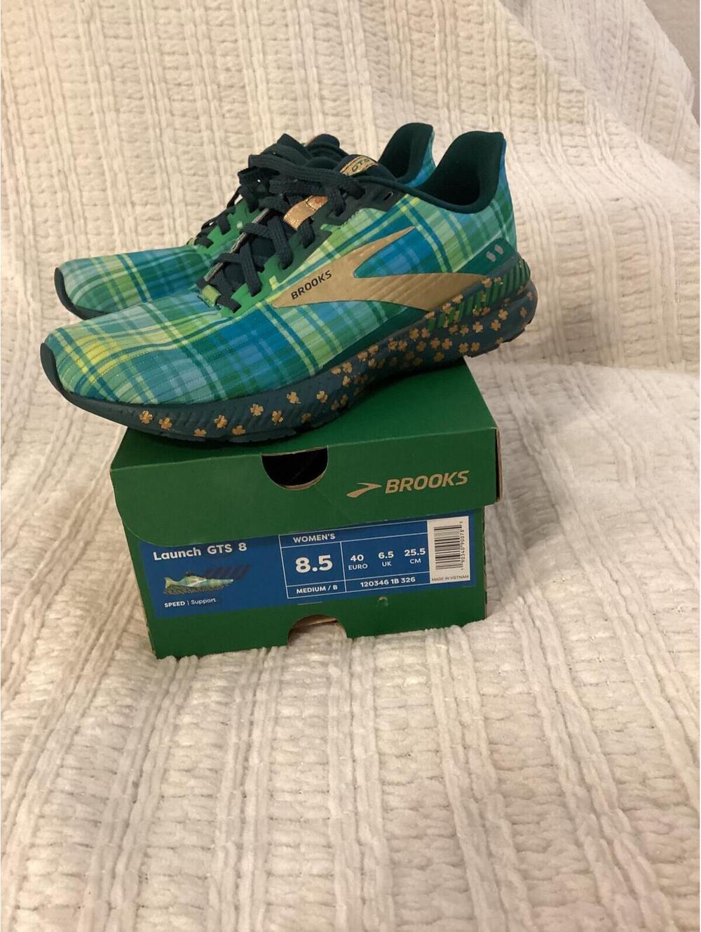 Brooks Launch GTS 8 Limited Edition St. Patrick’s Day